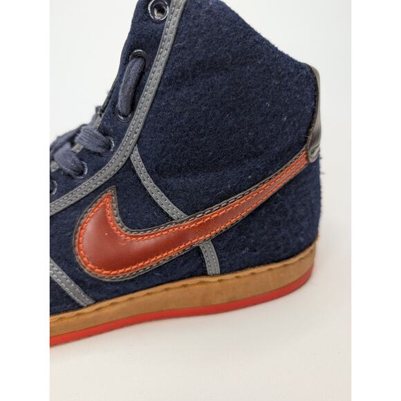 Nike Vandal High Inside Out Blue Wool Size 9 - Picture 2 of 11